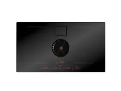 Bertazzoni - 36" Induction Downdraft Cooktop - Black - Front_Zoom
