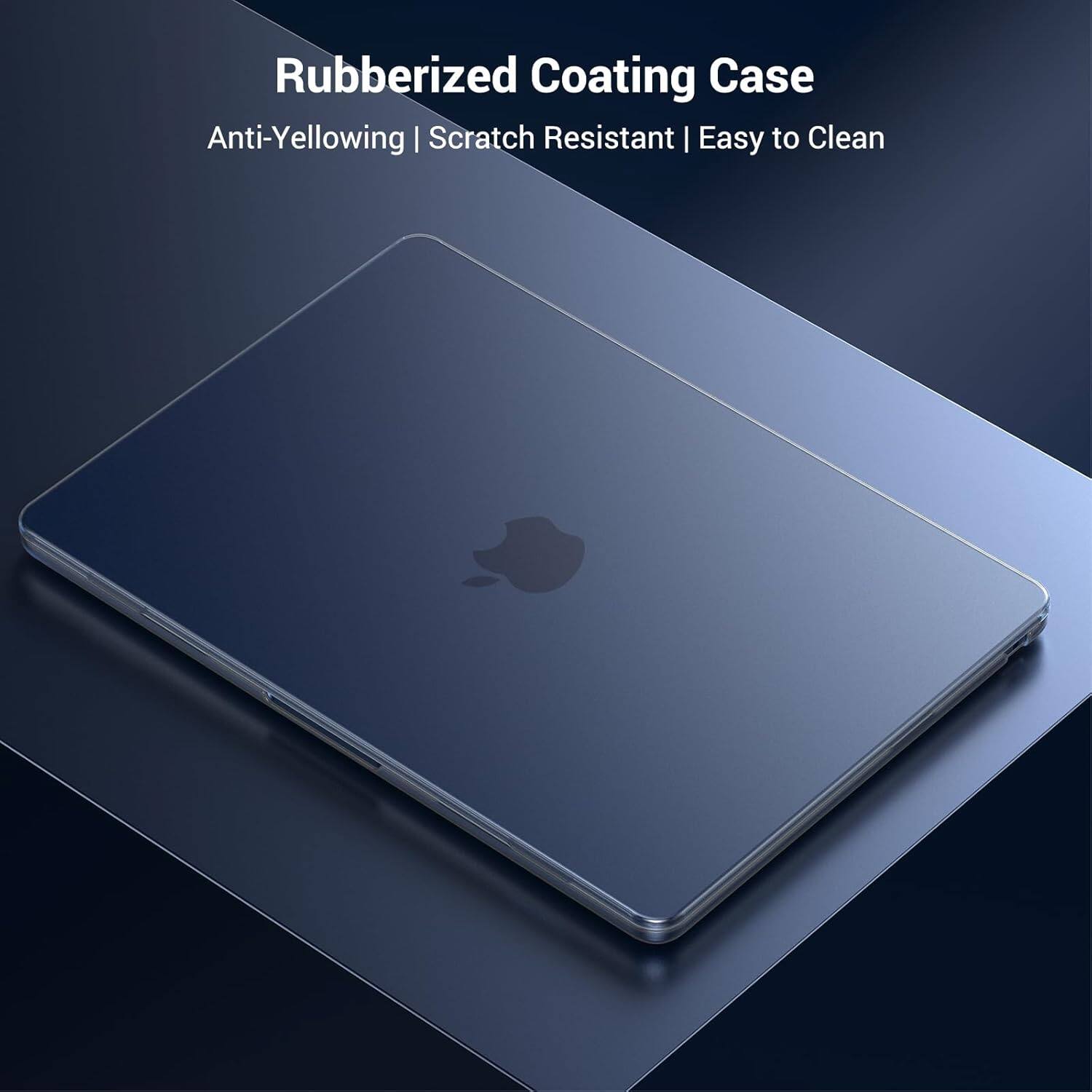 Rubberized Coating Case  
Anti-Yellowing | Scratch Resistant | Easy to Clean