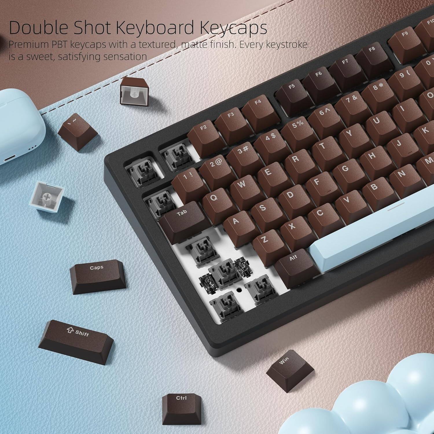 Double Shot Keyboard Keycaps

Premium PBT keycaps with a textured, matte finish. Every keystroke is a sweet, satisfying sensation.

F6 F5 F4 6 ^ F3 F2 5% 4 $ # T 3 a R 2 ! E 1 W F Q D S Tab C A X Z F7 7 & Y G V F8 8 * U H F9 9 ( I N FV 0 o K M Caps Alt Shift Win Ctrl