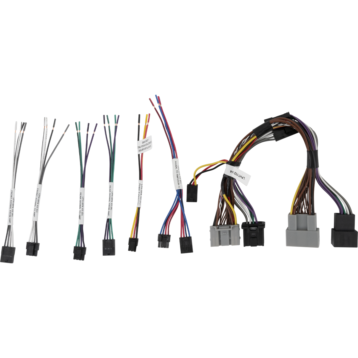 Alt View 13. PAC - Audio Integration T-Harness for Select Toyota Vehicles - Multi.