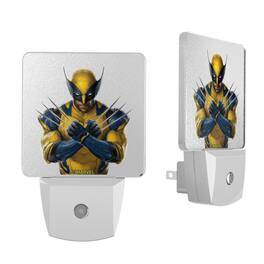 Keyscaper - Marvel Badge Night Light 2-Pack - Deadpool Wolverine 2