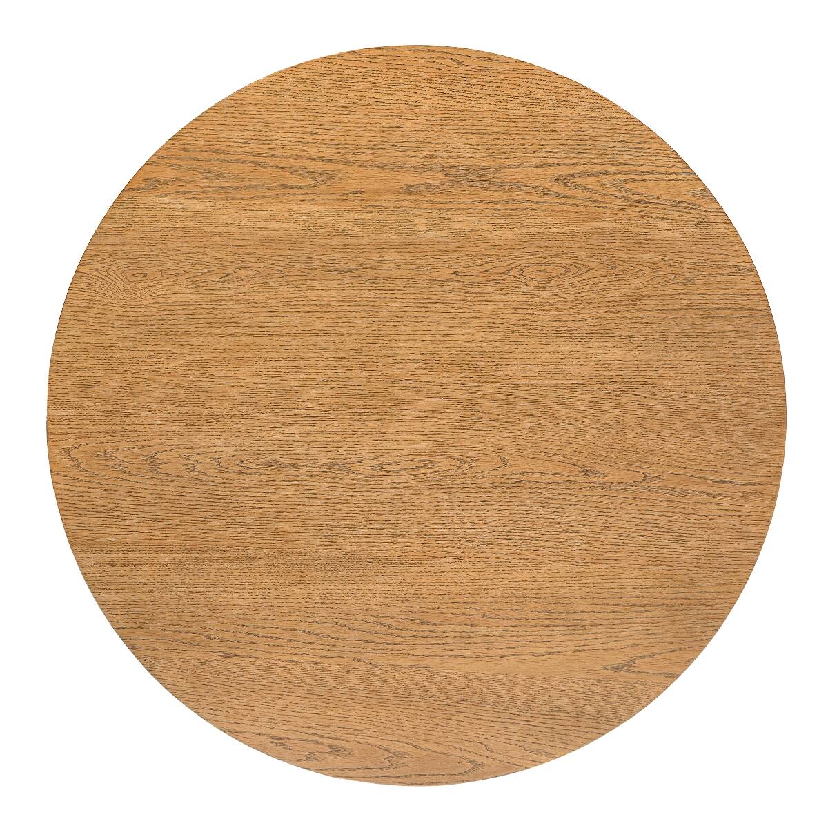 Alt View 3. Loheer - Loheer Round Bar Table Natural Wood Finish 36 Inch Bar Height for Kitchen or Home Bar - Natural.