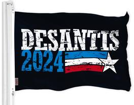 G128 - Campaign Election Flag, 3 x 5 ft Polyester with Brass Grommets - Assorted Colors