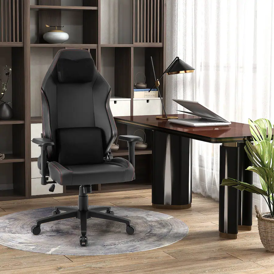 Gaming Pc Rokcing Chair Costway Gaming Chair Ergonomic High Back Computer Chair with Rocking ...