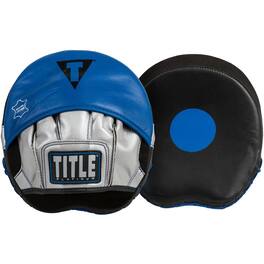 TITLE Boxing - Platinum Perilous Micro Palm Mitts - Black/Silver