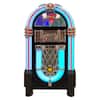 Front. Arkrocket - Arkrocket Taurus II Mid-size Jukebox Vinyl Record Player Retro Turntable - Black - Black.