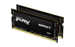 Kingston - FURY Impact 32GB 3200MT/s DDR4 CL20 SODIMM (Kit of 2)