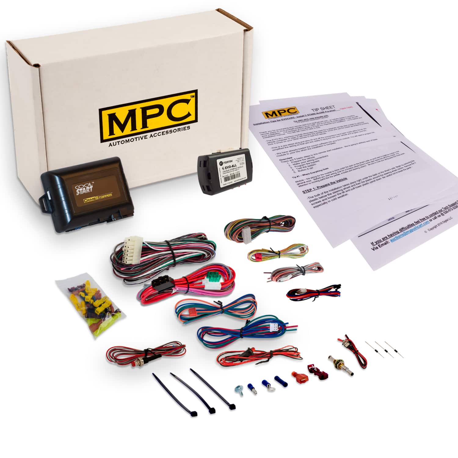 MPC - Add-on Remote Start w/Keyless Entry For 2010-2013 Hyundai Tucson - Black