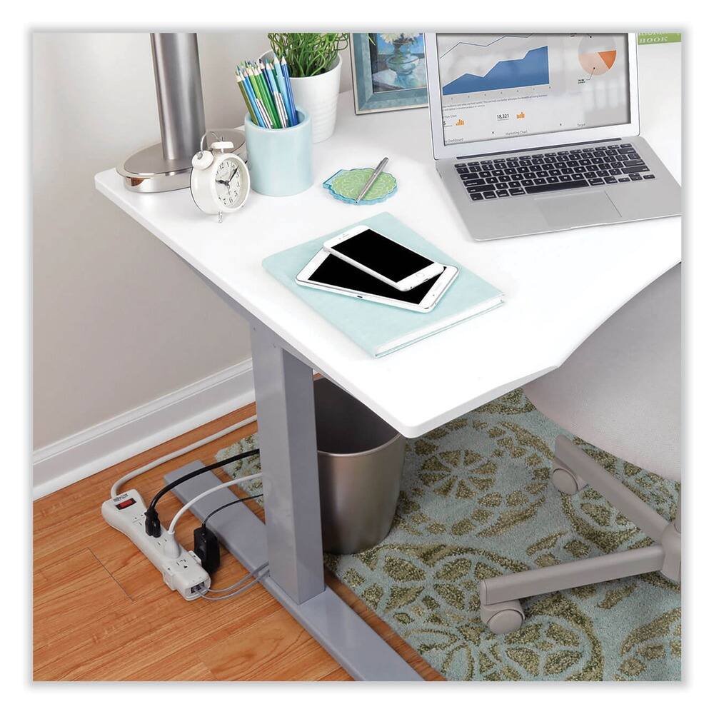 Left. Tripp Lite - Tripp Lite SUPER7TEL15 Protect It! 2520 J 7-Outlet Surge Protector with 15 ft. Cord - Light Gray - Light Gray.