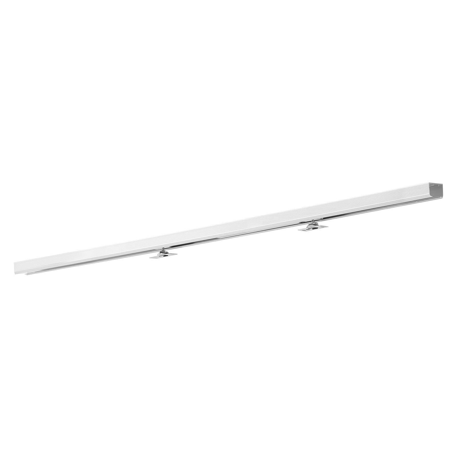 Alt View 5. VEVOR - Sliding Pocket Door Hardware Track Kit, 56.73" Pocket Door Track Kit with Soft Close Mechanism for Smooth - Silver.