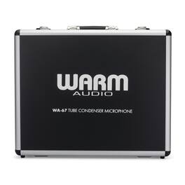 Warm Audio - Flight Case for WA-67 Condenser Microphone, Made of Aluminum, Lightweight with Rubberized Foam