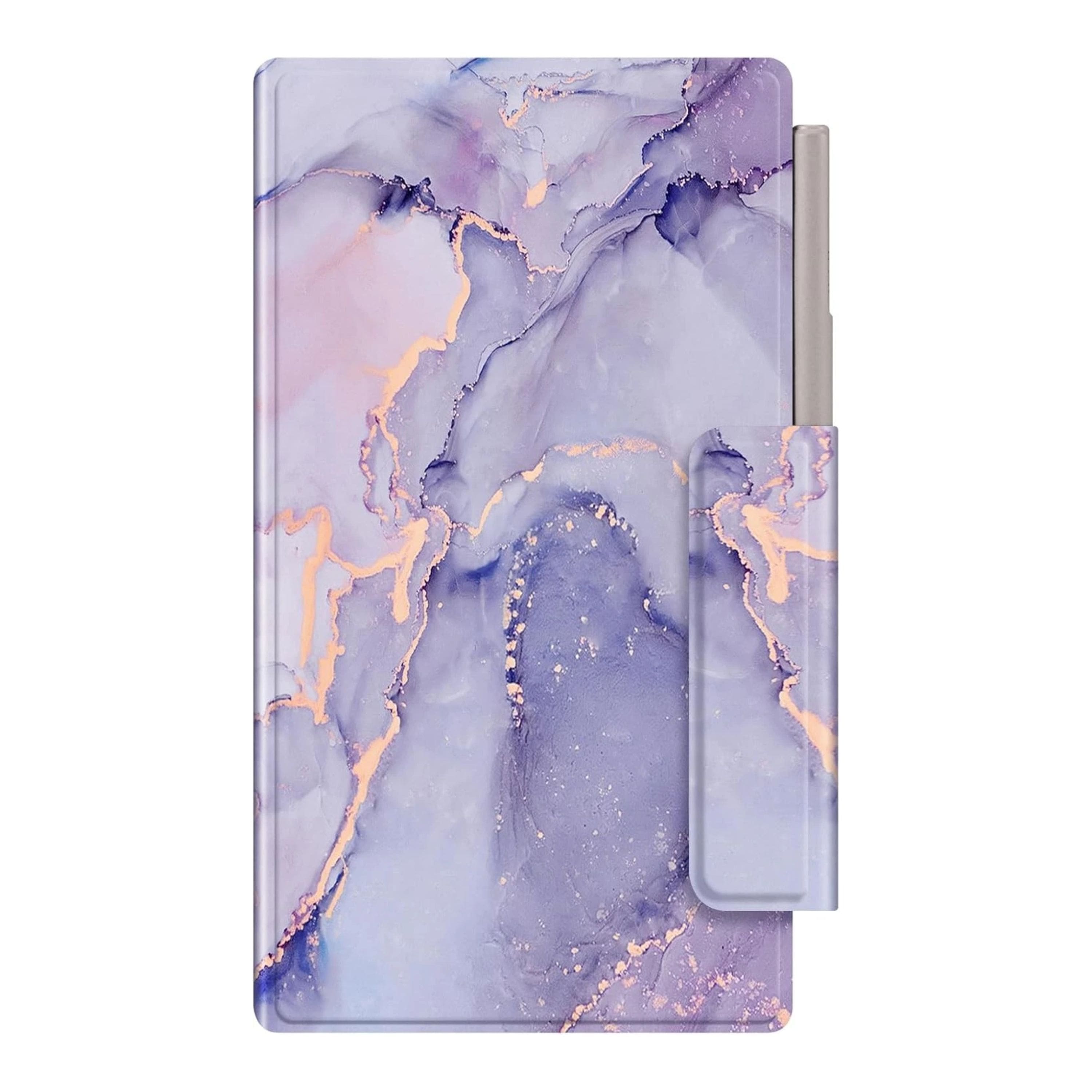 Kitcheniva - Folio Magnetic Case For 7.3" Remarkable Paper Pro Move 2025 - Lilac Marble