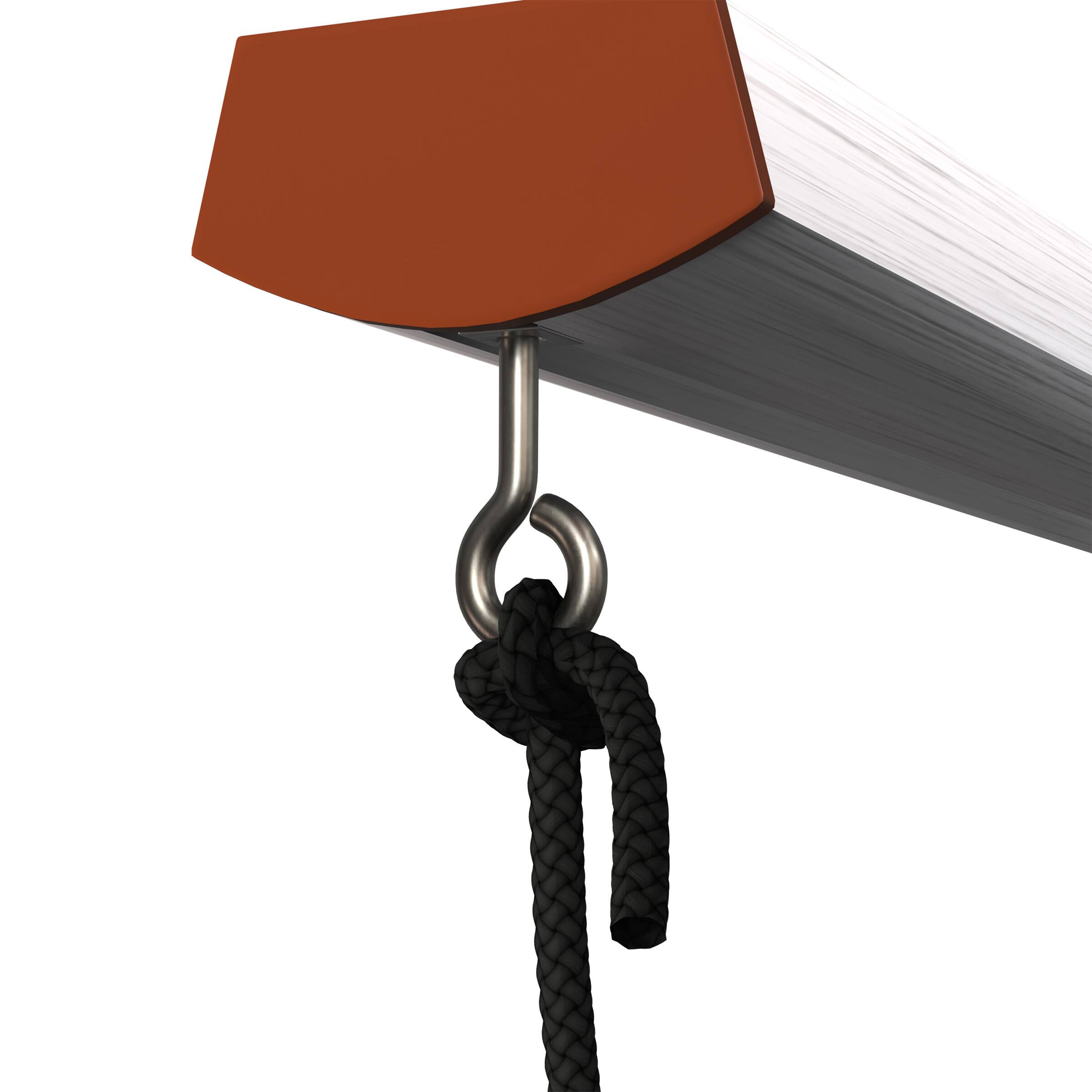 Alt View 3. RAD Cycle - Bike Hanger Hoist Pulley System - Black.