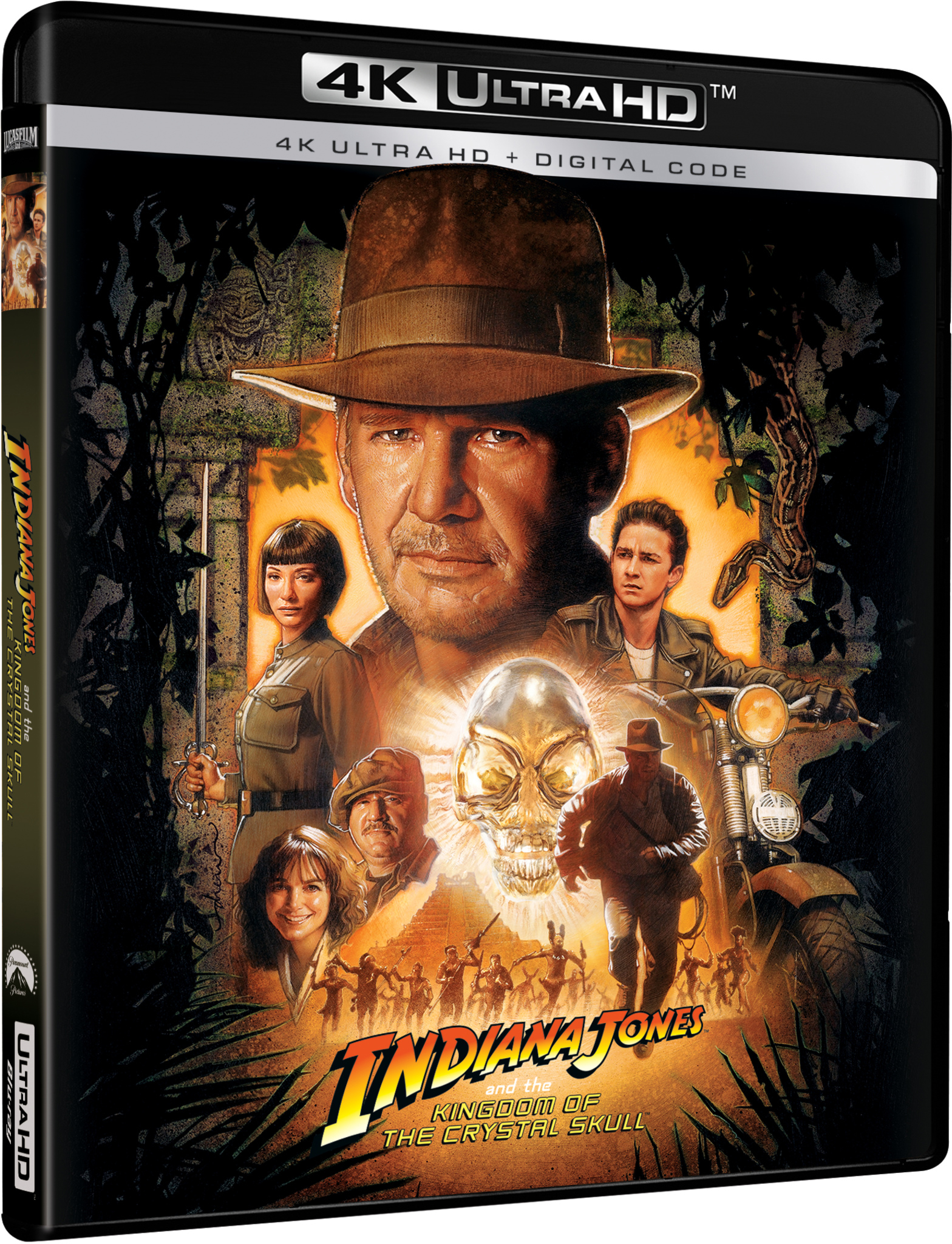 Indiana Jones and the Kingdom of the Crystal Skull [Includes Digital Copy]  [4K Ultra HD Blu-ray] [2008] - Best Buy