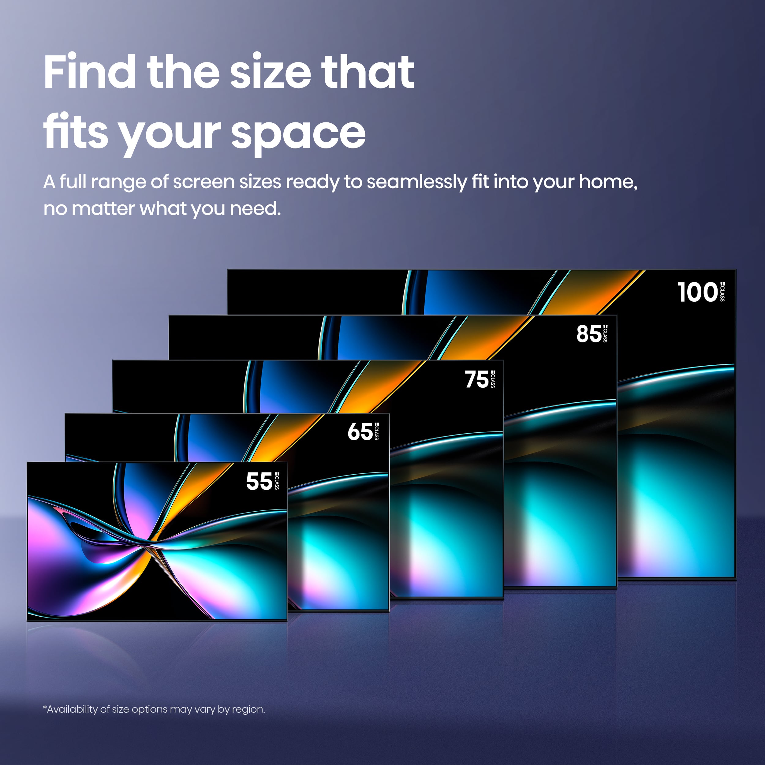 Hisense 100" Class U7 Series Mini-LED ULED 4K UHD Google Smart TV (100U75QG, 2025 Model) - QLED, Native 165Hz, Dolby Vision IQ, Dolby Atmos, Up to 3000 Nits, IMAX Enhanced gallery view