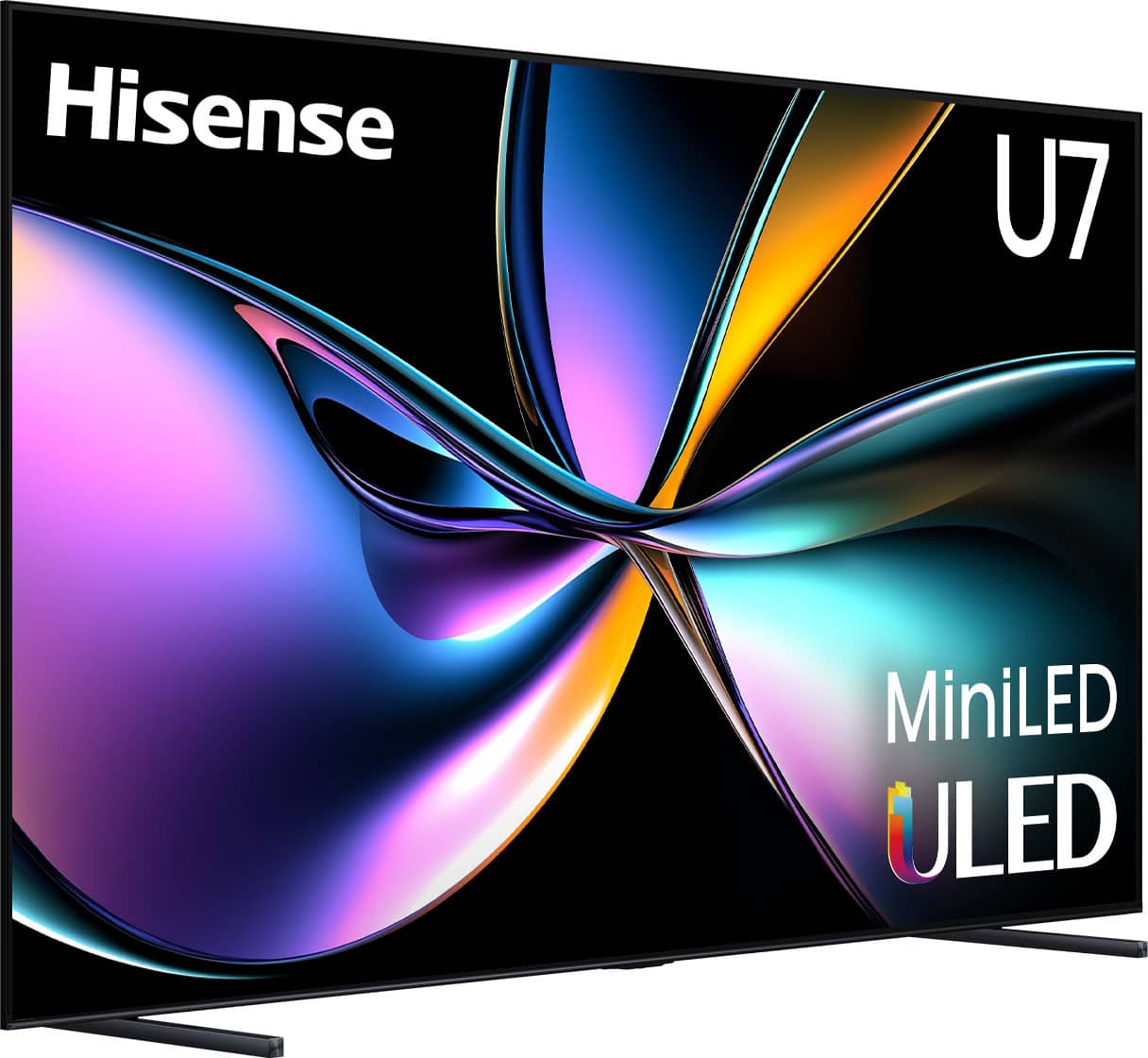 Hisense 100" Class U7 Series Mini-LED ULED 4K UHD Google Smart TV (100U75QG, 2025 Model) - QLED, Native 165Hz, Dolby Vision IQ, Dolby Atmos, Up to 3000 Nits, IMAX Enhanced gallery view
