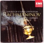 Front Standard. Rachmaninov: Liturgy of St. John Chrysostom [CD].