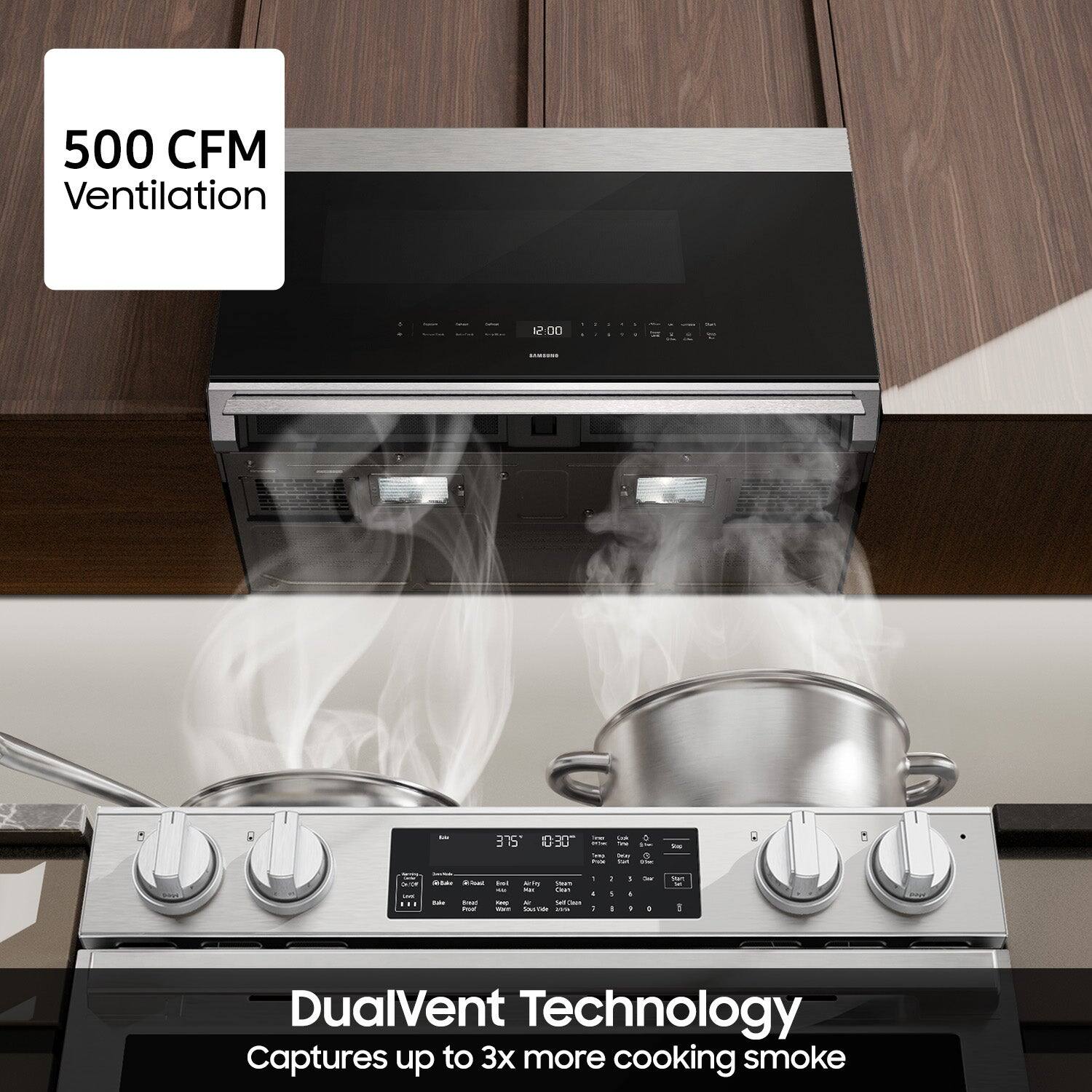 500 CFM Ventilation

12:00

SIN SIDOS

Life

U.U.

ine Lish 0 inter - Sales Dainy 0 Prile FUR He

Sop

10%

1 Ride 20ml - Than - Mar can 1 Fule freed the Ar Set Coon nod Saltion 15% :

I : I

Our 0

for V

DualVent Technology Captures up to 3x more cooking smoke