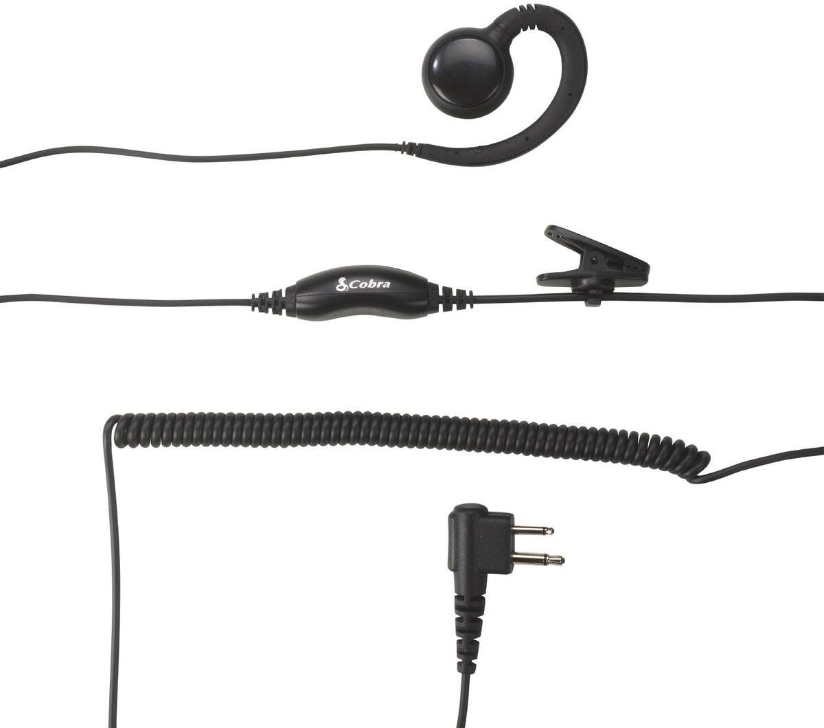Angle. Cobra - Cobra - C-Style Around the Ear Headset for Cobra Performa Business Radios - Black.