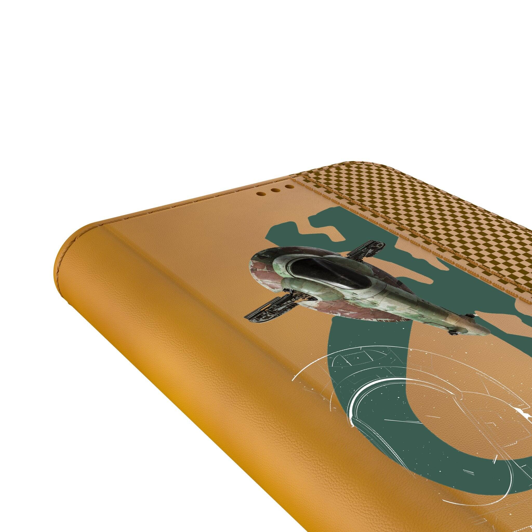 Alt View 1. Keyscaper - Star Wars: A New Hope FactionTech Folio Phone Case - Samsung Galaxy S23 Plus - Slave I.