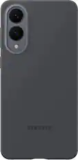 Front. Samsung - Galaxy S25 Edge Silicone Case - Black.