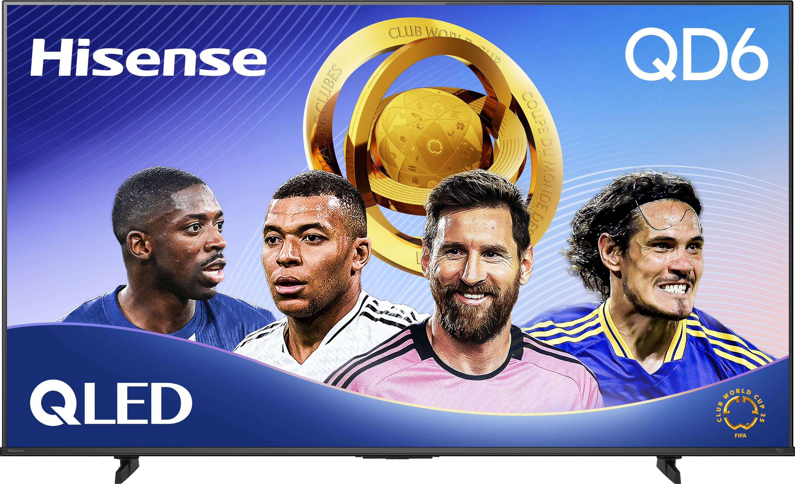 Hisense 43" Class QD6 Series Hi-QLED 4K UHD Smart Fire TV (2025)