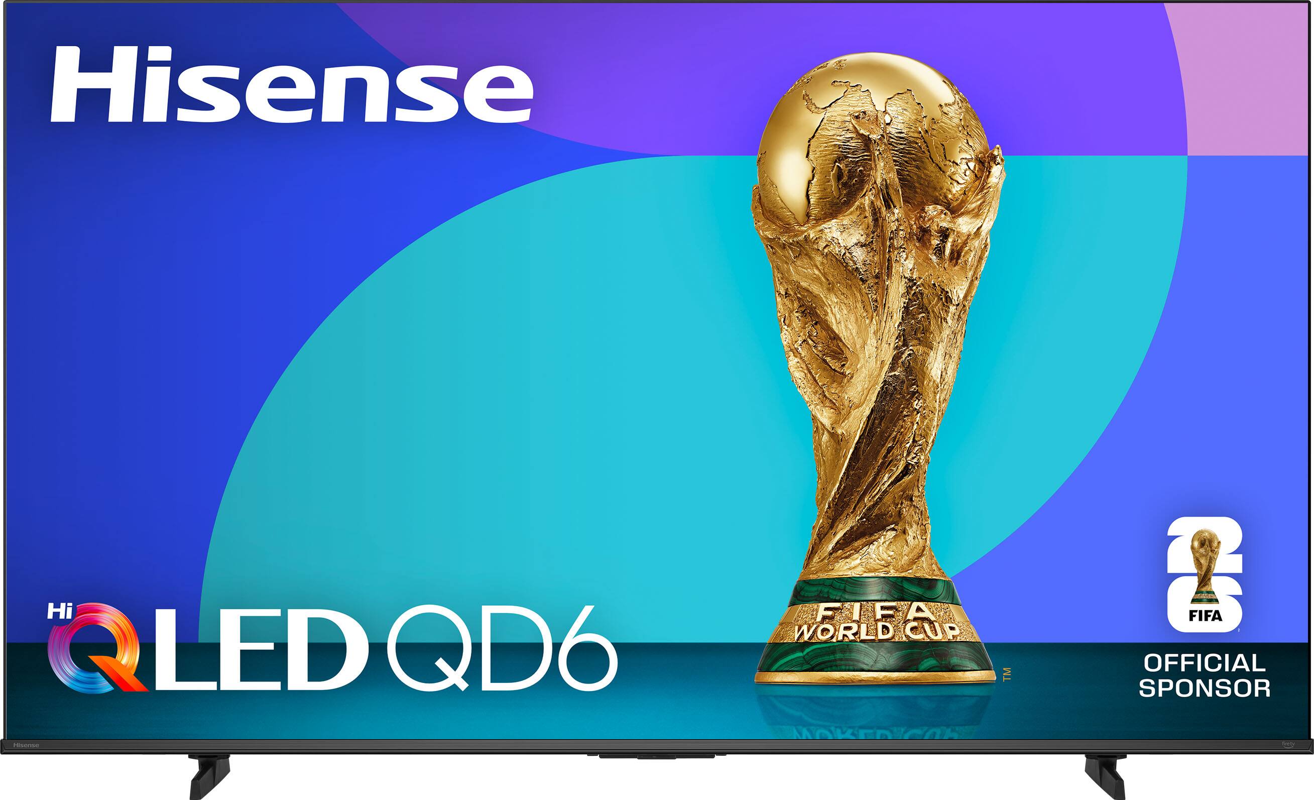 Hisense 50" Class QD6 Series Hi-QLED 4K UHD Smart Fire TV (2025) gallery view
