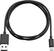 Alt View 1. Dynex™ - 3' Lightning Charge-and-Sync Cable - Black.