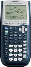Front. Texas Instruments - TI-84 Plus Graphing Calculator - Blue.