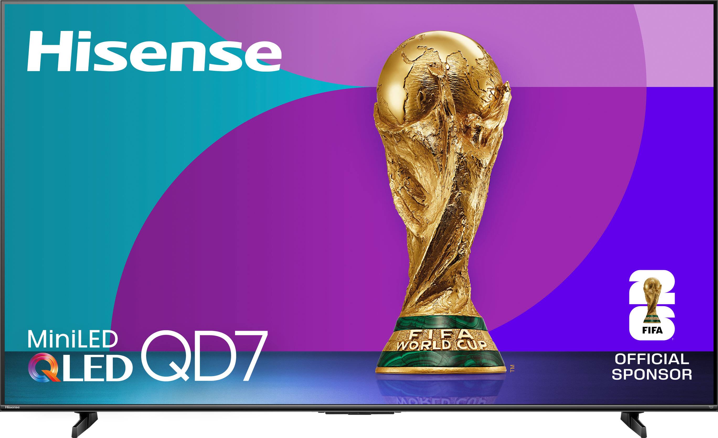 Hisense 50" Class QD7 Series MiniLED QLED 4K UHD Smart Fire TV (2025) gallery view