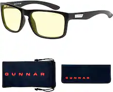 Front. GUNNAR - Blue Light Gaming & Computer Glasses - Intercept - Onyx.