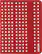 Front Standard. Incase - Canvas Maki Jacket Case for Apple® iPad® (3rd Generation) - Strawberry/White.