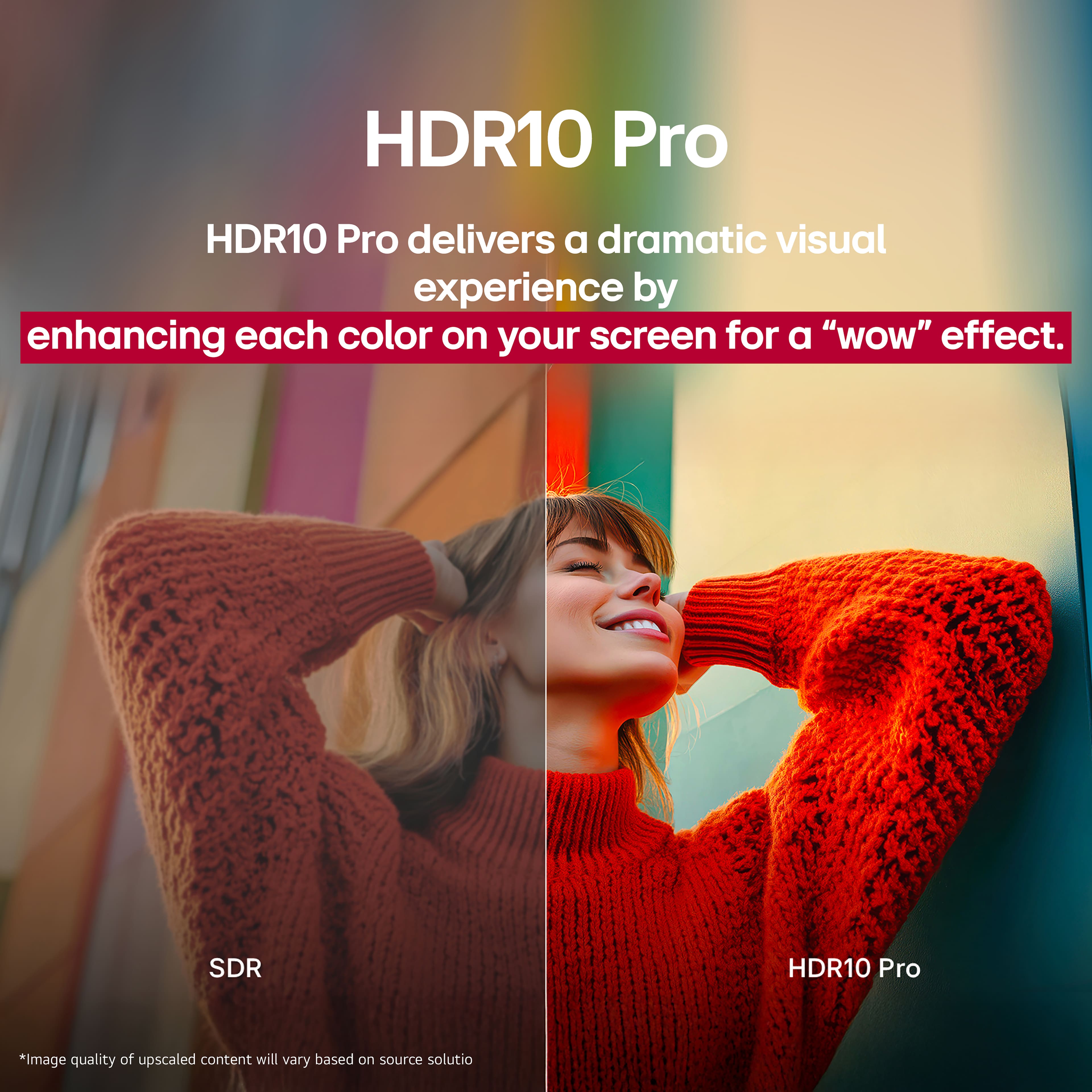 LG 43QNED82AUA 43" QNED AI 4K Smart TV with HDR10 Pro (2025) front and back view
