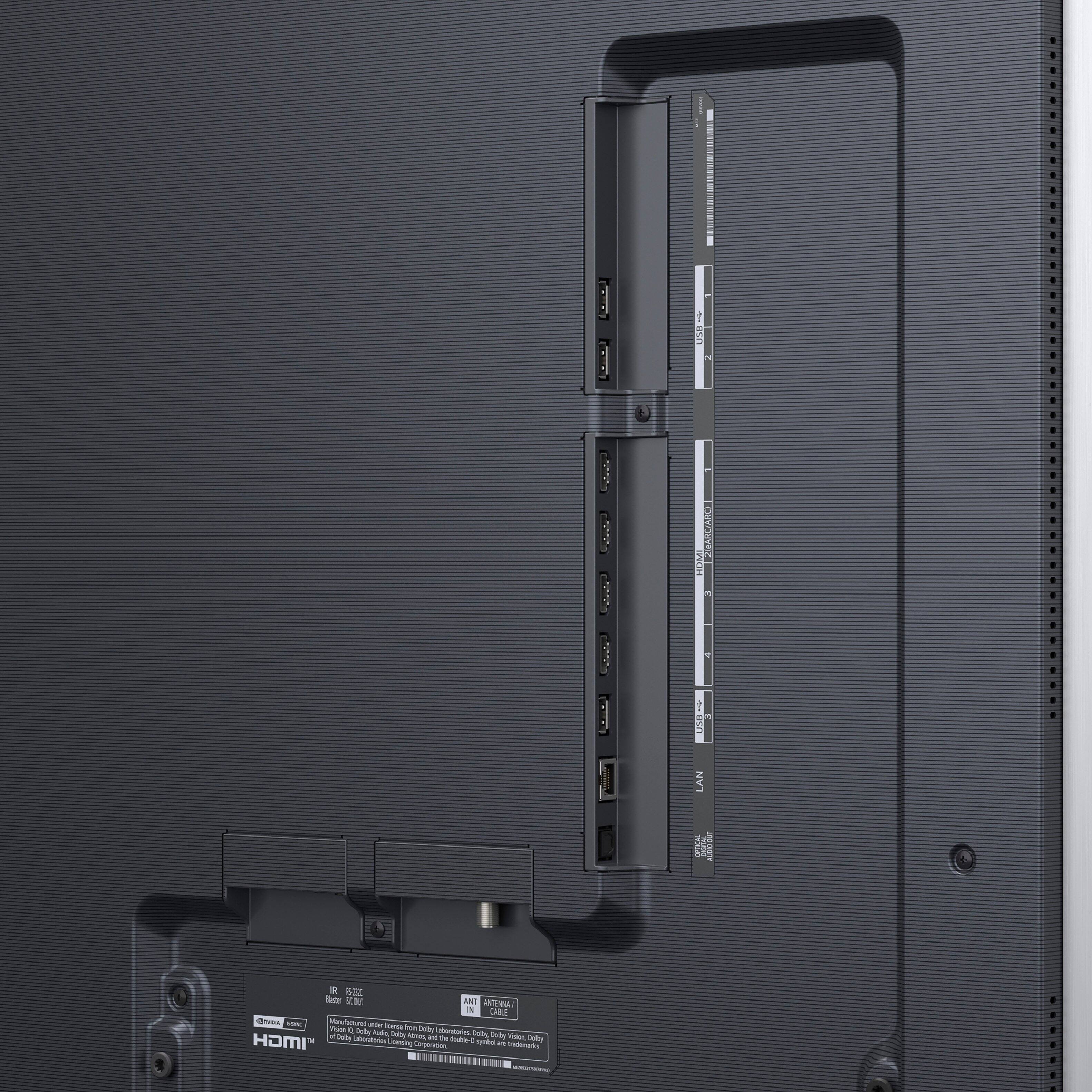 LG OLED77G5WUA 77" 4K UHD OLED evo G5 Smart TV front and back view