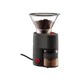 Bodum - Bistro Plastic/Steel 220 gm Coffee Grinder - Black