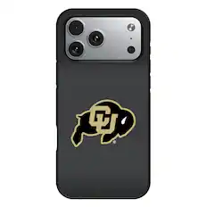 Front. Keyscaper - Colorado Buffaloes Bump Case with 8.2ft Drop Protection - 13 mini - Black.