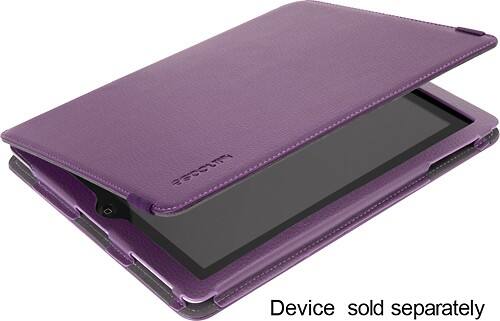 Angle Standard. Incase - Book Jacket Revolution Case for Apple® iPad® (3rd Generation) - Aubergine.