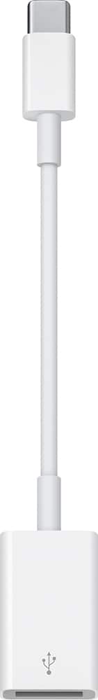 Apple - USB-C-to-USB Adapter - White - Front_Zoom