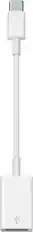 Front. Apple - USB-C-to-USB Adapter - White.