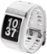 Left Zoom. Nike - SportWatch GPS Powered by TomTom with Shoe Pod Sensor - White/Silver.