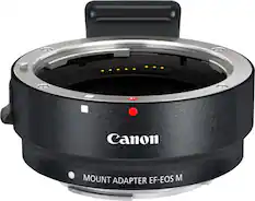 Angle. Canon - Lens Mount Adapter for EOS M Digital Cameras.