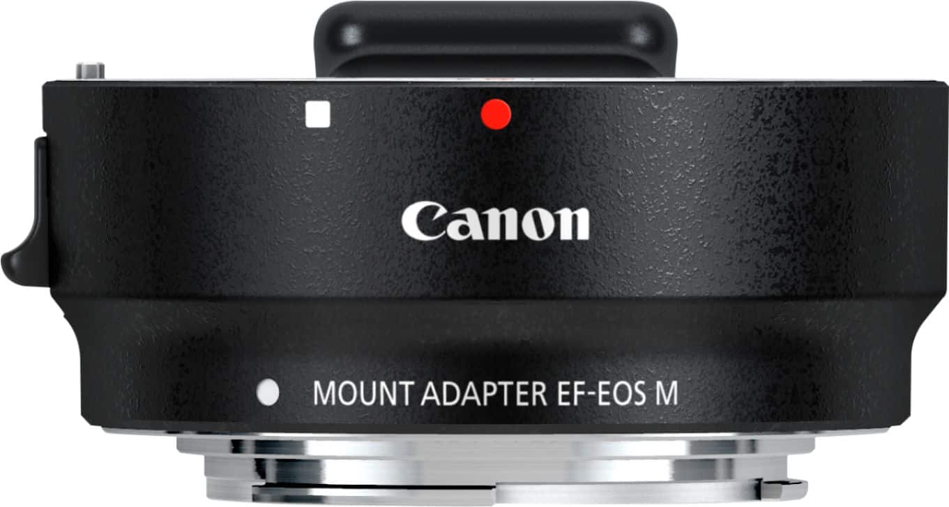 Alt View 11. Canon - Lens Mount Adapter for EOS M Digital Cameras.