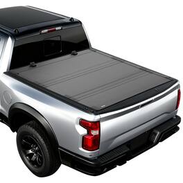 VEVOR - Hard Tri-Fold Truck Bed Tonneau Cover, Compatible with 2019-2025 Dodge Ram 1500 5.6 ft (67.4 in) Bed - Matte Black