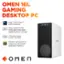 OMEN 16L GAMING DESKTOP PC intel CORE LTRA 1 TM Intel Core Ultra 7 265F processor N XPG LANCER 16 GB RAM DDR5-5600 MT/s RGB Heatsink RAM (1 x 16 GB) I I SSD 1 TB PCle Gen4 TM NVMeM M.2 SSD I I TM AVIDIA NVIDIA GeForce RTXM GEFORCE RTX 5060 Ti (8 GB GDDR7 dedicated memory) N