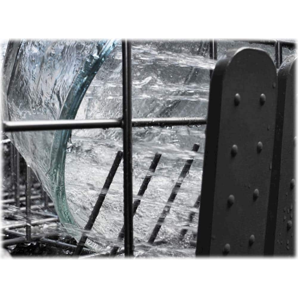 Alt View 13. KitchenAid - 24" Top Control Built-In Dishwasher with Stainless Steel Tub - Stainless steel.