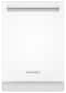 KitchenAid - 24" Tall Tub Built-In Dishwasher - White-Front_Standard