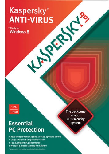  Kaspersky Anti-Virus 2013 (1-User) - Windows
