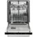 Alt View Zoom 11. KitchenAid - 24" Top Control Tall Tub Built-In Dishwasher with Stainless Steel Tub - Stainless steel.