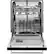 Alt View 11. KitchenAid - 24" Top Control Tall Tub Built-In Dishwasher with Stainless Steel Tub.