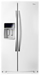 Front Standard. Whirlpool - 19.9 Cu. Ft. Side-by-Side Counter-Depth Refrigerator.